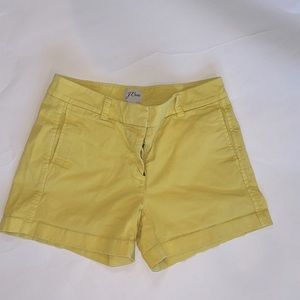 J.Crew Re-Imagined Yellow Shorts
